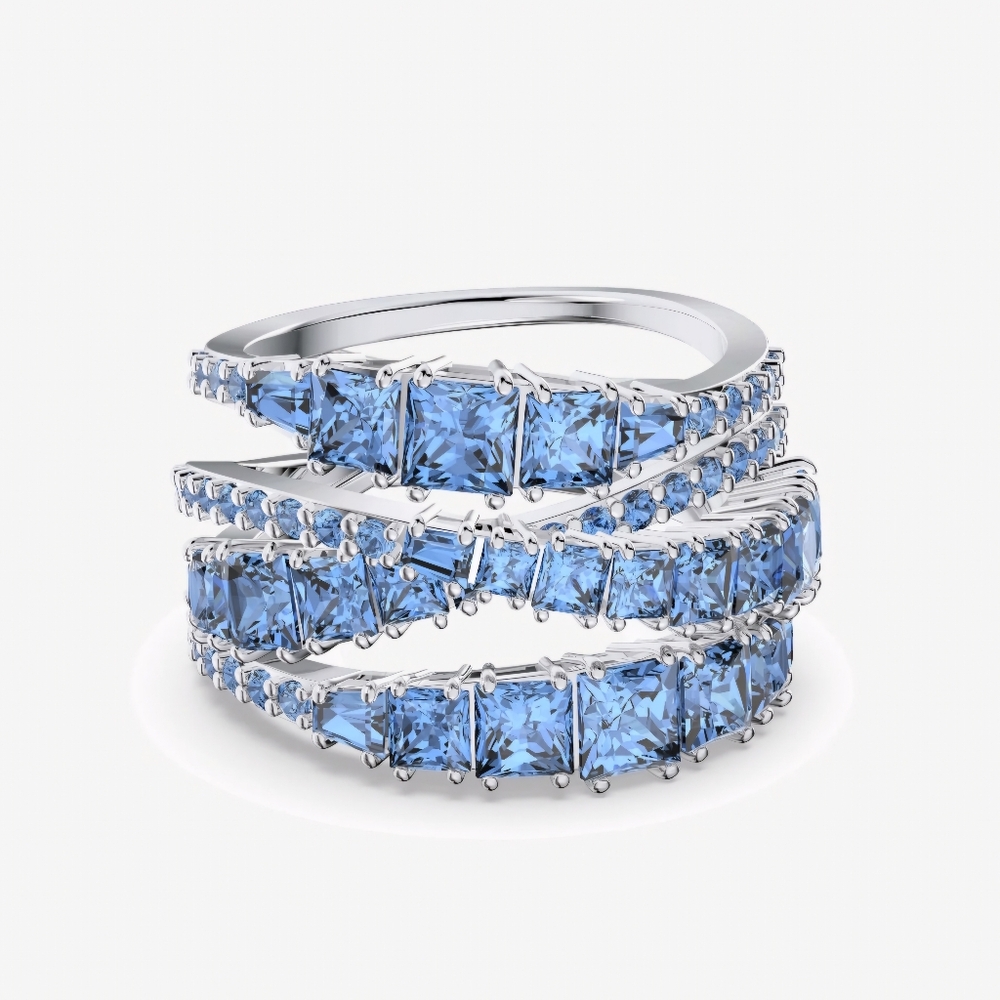 BIG SALE❣️Gorgeous BRAND NEW Swarovski Blue Silver HYPERBOLA gorgeous A…